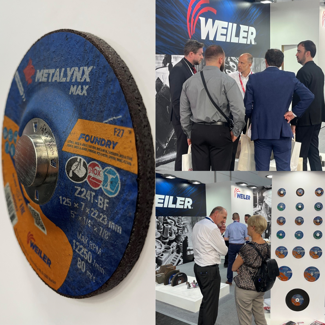 Weiler Abrasives at the GIFA 2023 tradeshow